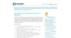 Desktop Screenshot of blog.foundum.com