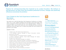 Tablet Screenshot of blog.foundum.com